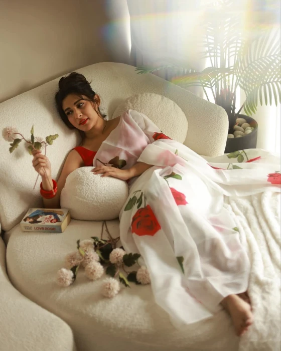 Premium Tangail Silk Saree TS 109 ব্লাউজ পিছ সহ