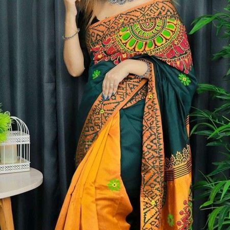 Dupian Silk Saree_DS-404