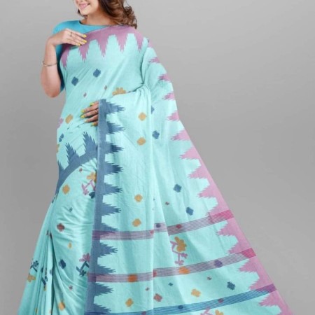 Halfsilk Monipuri Saree ST-224