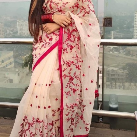 halfsilk-embroidery-saree-em-117