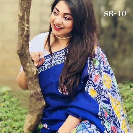 Silk Batik Saree SB-10