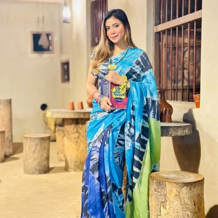 Silk Batik Saree SB-20